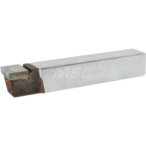 ACCUPRO Single Point Tool Bit: 1'' Shank Width, 1'' Shank Height, Micrograin Solid Carbide Tipped, Neutral, C, Square Nose 435-MG
