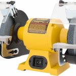 DEWALT Bench Grinder: 8" Wheel Dia, 5/8" Arbor Hole Dia DW758