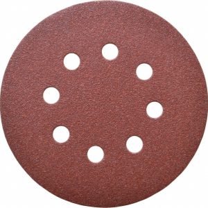 DEWALT Hook & Loop Disc: 5" Dia, 100 Grit, Coated, Aluminum Oxide DW4310
