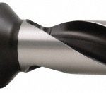 ALLIED MACHINE AND ENGINEERING Indexable Spade Drill: 39/64 to 11/16" Dia, 7" Max Depth, Helical Flute 26005H-075F