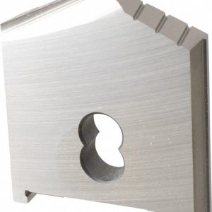 ALLIED MACHINE AND ENGINEERING Spade Drill Insert: 2-1/8" Dia, Seat Size D, Powdered Metal, 130 deg Point 10244-0204