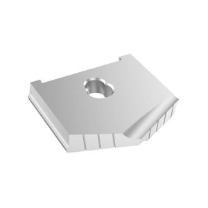 ALLIED MACHINE AND ENGINEERING Spade Drill Insert: 2-1/2" Dia, Seat Size E, Powdered Metal, 130 deg Point 10254-0216