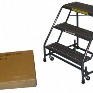 BALLYMORE Steel Rolling Ladder: 2 Step 218P