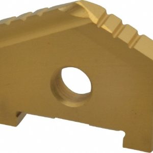 ALLIED MACHINE AND ENGINEERING Spade Drill Insert: 1-7/32" Dia, Seat Size A, High Speed Steel, 130 deg Point 1021T-0107
