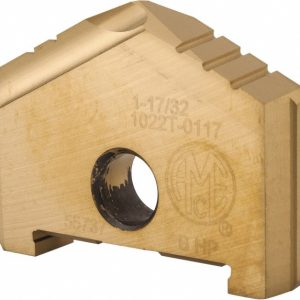 ALLIED MACHINE AND ENGINEERING Spade Drill Insert: 1-17/32" Dia, Seat Size B, High Speed Steel, 130 deg Point 1022T-0117