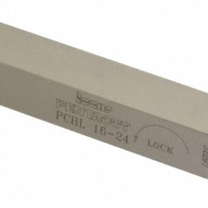 ISCAR Indexable Grooving-Cutoff Toolholder: PCHL 16-24, 0.5 to 3.2 mm Groove Width, 6.5 mm Max Depth of Cut, Left Hand 2301612