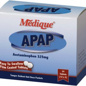 MEDIQUE Headache & Pain Relief Tablet: (2) 12 Packs 14564