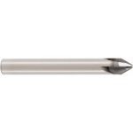 SECO Chamfer Mill: 6 mm Dia, 4 Flutes, Solid Carbide 02881625