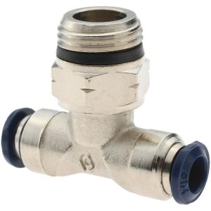 PRO-SOURCE Push-To-Connect Tube to Universal Thread Tube Fitting: 3/8" Thread, 1/4" OD 2555714365PRO