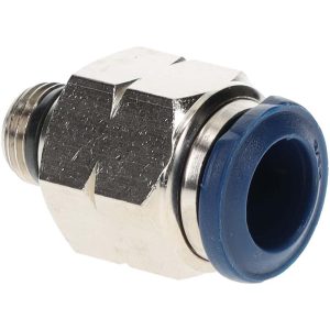 PRO-SOURCE Push-To-Connect Tube to Universal Thread Tube Fitting: 1/8" Thread, 3/8" OD 2555538065PRO