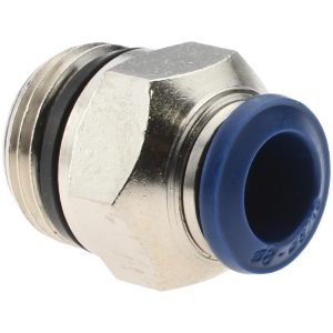 PRO-SOURCE Push-To-Connect Tube to Universal Thread Tube Fitting: 3/8" Thread, 5/16" OD 2555551365PRO