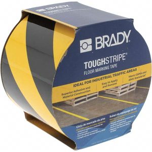 BRADY Floor-Stair Cleats, Die Cuts & Strips: Polyester 104377