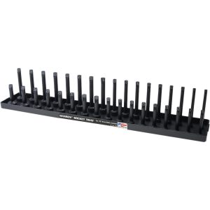 HANSEN GLOBAL, INC. 34 Piece Capacity Deep & Shallow Metric Socket Tray 1202