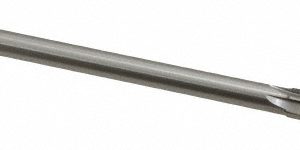 VALUE COLLECTION Chucking Reamer: 9.00 mm, 7" OAL, 1-3/4" Flute Length, Straight, Straight-Cylindrical, HSS SM0500900
