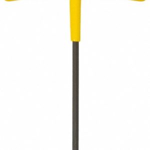 BONDHUS Hex Key: 3/16" Hex, Hex End, T-Handle Cushion Grip 15210