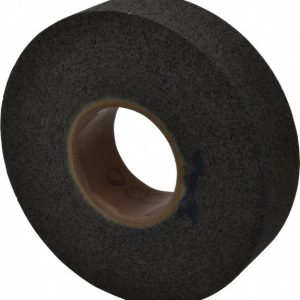 TRU-MAXX Deburring Wheel: 8" Dia, 2" Face Width, 3" Hole, Density 9, Silicon Carbide 66261114619