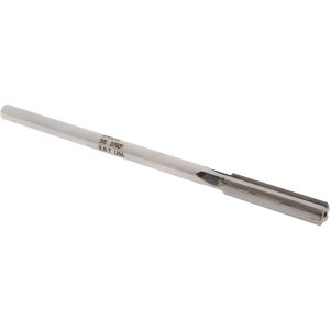 ROCK RIVER TOOL, INC. Chucking Reamer: 3/8", 7" OAL, 1-3/4" Flute Length, Straight, Straight-Cylindrical, Carbide-Tipped 248012