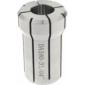 ACCUPRO Double Angle Collet: DA180 Collet, 31/64" 586581