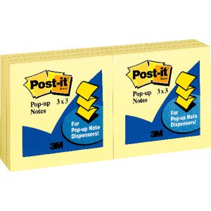 POST-IT 100 Sheets, 3 x 3" Sheet 7010303531