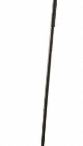 RUBBERMAID Executive Series 7.5" Dual-Action Bristle Mechanical Sweeper, Cordless, Black, Collects Dust, Dirt, & Debris from Hard Floors & Carpet FG421388BLA