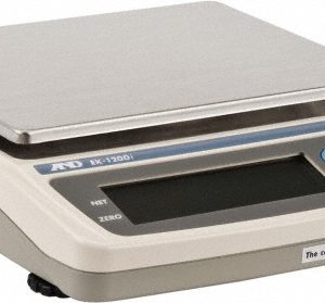 A&D ENGINEERING 1,200 g, 5.2" Long x 5-3/16" Wide, 0.1 g Graduation, Digital Portable Balance EK-1200I