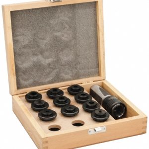 ACCUPRO 11 Piece, 1 Inch Shank Diameter, Rigid, Tapping Chuck Set QCK-1-1"SSW/10