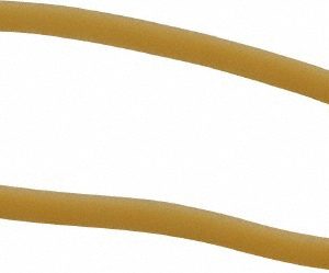 ALLIANCE Pack of (1,100) 3" Circumference, 1/8" Wide, Pale Crepe Gold Rubber Band Strapping ALL20325