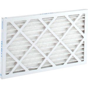 PRO-SOURCE Pleated Air Filter: 12 x 20 x 1", MERV 10, 55% Efficiency, Wire-Backed Pleated PRO10438