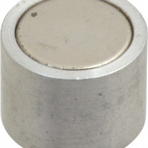 MAG-MATE 10-24 Thread, 5/8" Diam, 1/2" High, 2.18 Lb Average Pull Force, Neodymium Rare Earth Pot Magnet N625T