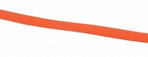 SPEEDTECH Cable Tie: 15" Long, Orange, Nylon & Polyethylene, Hook & Loop Strap SW1.5X15OR-10