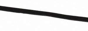 SPEEDTECH Cable Tie: 11" Long, Black, Nylon & Polyethylene, Hook & Loop Strap SW1X11BK-10