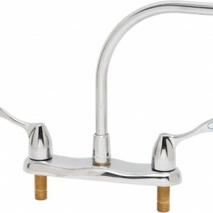 MOEN Deck Plate Mount, Kitchen Faucet without Spray 8799