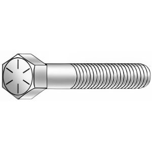 ARMOR COAT Hex Head Cap Screw: 5/16-24, 1-1/2" Length Under Head, Grade 8 Steel, Armor Coat Finish UST235763
