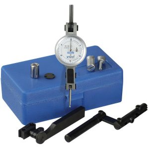 FOWLER Test Indicator Kit: 12 Pc, 0.0600" Max, 1.5000" Dial Dia, 0-15-0, 0.0004" Accuracy 52-562-100-0