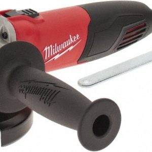 MILWAUKEE TOOL Corded Angle Grinder: 4-1/2" Wheel Dia, 11,000 RPM, 5/8-11 Spindle 6130-33
