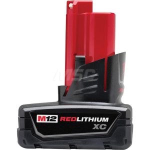 MILWAUKEE TOOL Power Tool Battery: 12V, Lithium-ion 48-11-2402