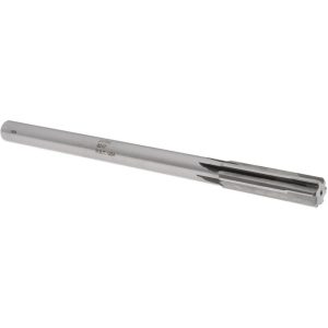 ROCK RIVER TOOL, INC. Chucking Reamer: 0.6240", 9" OAL, 2-1/4" Flute Length, Straight, Straight-Cylindrical, Carbide-Tipped 247862