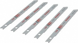 MILWAUKEE TOOL Jigsaw Blade: Bi-Metal, 14 TPI, 0.047" Blade Thickness, 0.2813" Blade Width 48-42-2190