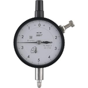 MITUTOYO Dial Drop Indicator: 0.0250" Max Measurement, 0-5-0 Dial Reading, 0.000100" Accuracy 2803A-10