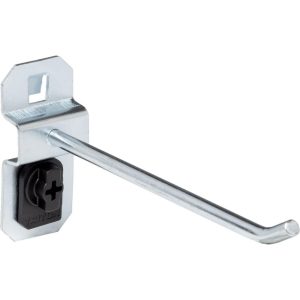 TRITON PRODUCTS 3/16" Dia, 4" Long Single Angled End Pegboard Hook 51413