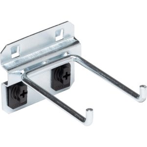 TRITON PRODUCTS 3/16" Dia, 3" Long Double Rod 90&deg; End Bend Pegboard Hook 52319