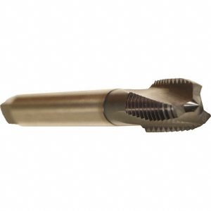 EMUGE Spiral Flute Tap: 5/8-18 UNF, 3 Flutes, Modified Bottoming, 3BX Class of Fit, Cobalt, TICN Coated CU35J411.5049