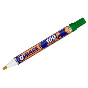 VALUE COLLECTION Liquid Paint Marker: Green, Oil Base, Bullet Tip 10203