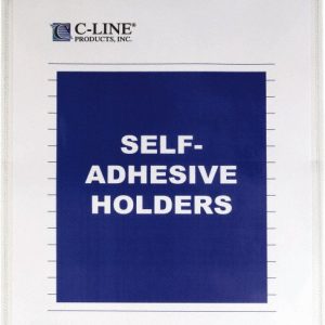 C-LINE 50 Pc Shop Ticket Holder: Clear 70912