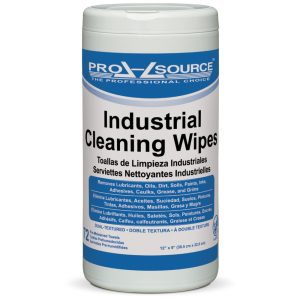 PRO-SOURCE Industrial Cleaning Wipes, Pre-Moistened, Center Pull Canister, Citrus Scent, Brown 96572056752