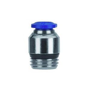 AIGNEP USA Push-to-Connect Tube x Universal Thread Fitting: Straight with Internal Hex, #10-32 Thread, Universal, 1/4" OD 87010-04-32