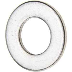 ELECTRO HARDWARE 3/8" Screw Standard Flat Washer: Grade 300 Stainless Steel, Passivated Finish MS15795-814