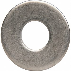 ELECTRO HARDWARE 1/2" Screw Standard Flat Washer: Grade 300 Stainless Steel, Plain Finish MS15795-819