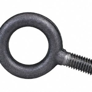GIBRALTAR Fixed Lifting Eye Bolt: Without Shoulder, 7,000 lb Capacity, 7/8-9 Thread, Grade 1030 Steel P13682GB