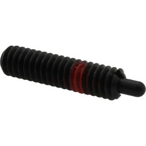 JERGENS Threaded Spring Plunger: 1/4-20, 1" Thread Length, 0.119" Dia, 3/16" Projection 26924